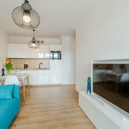 公寓 Apartament Polanki Park Azul