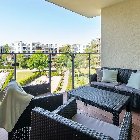 公寓 Apartament Polanki Park Azul
